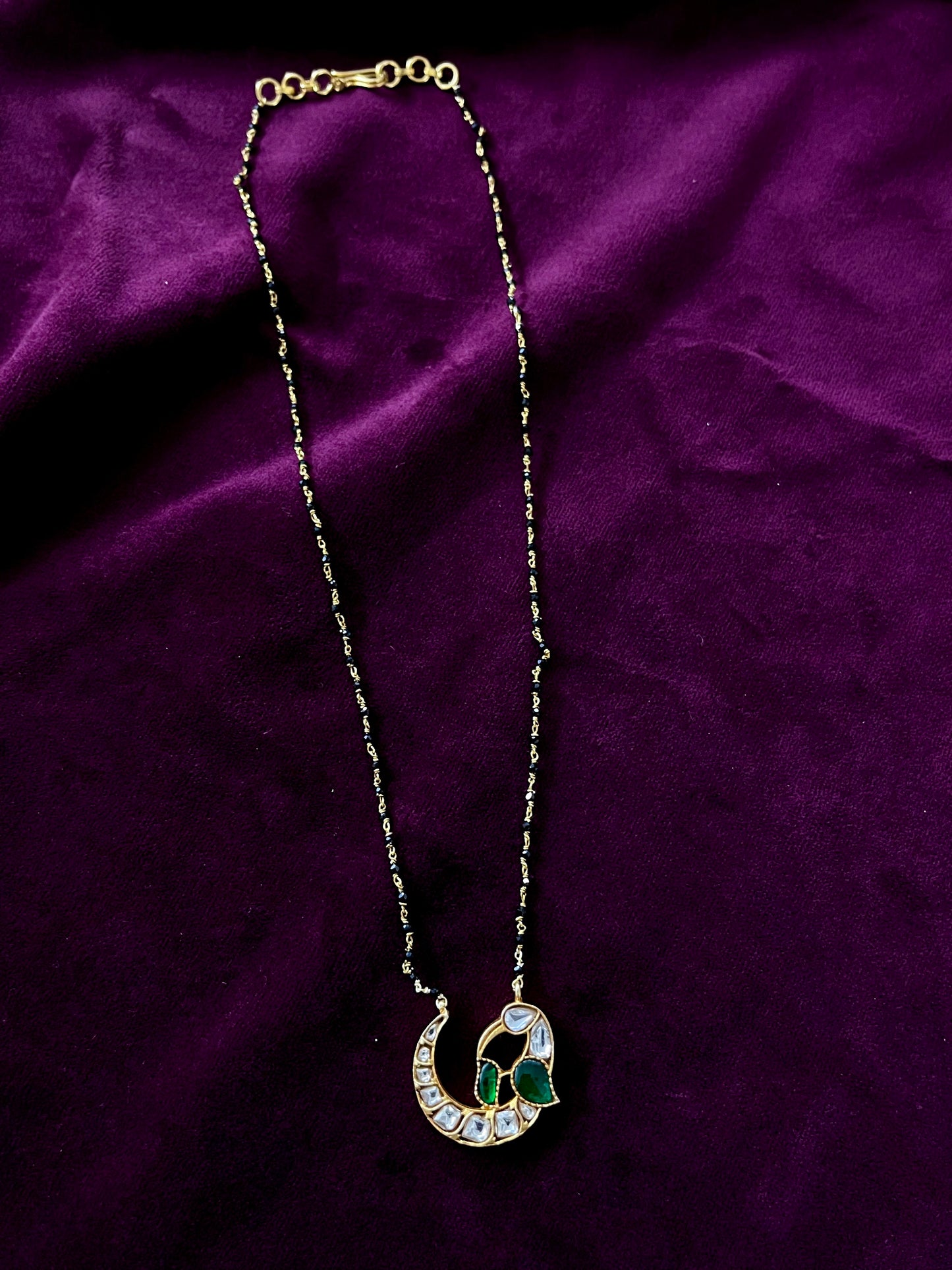 Silver 92.5 Kundan Necklace