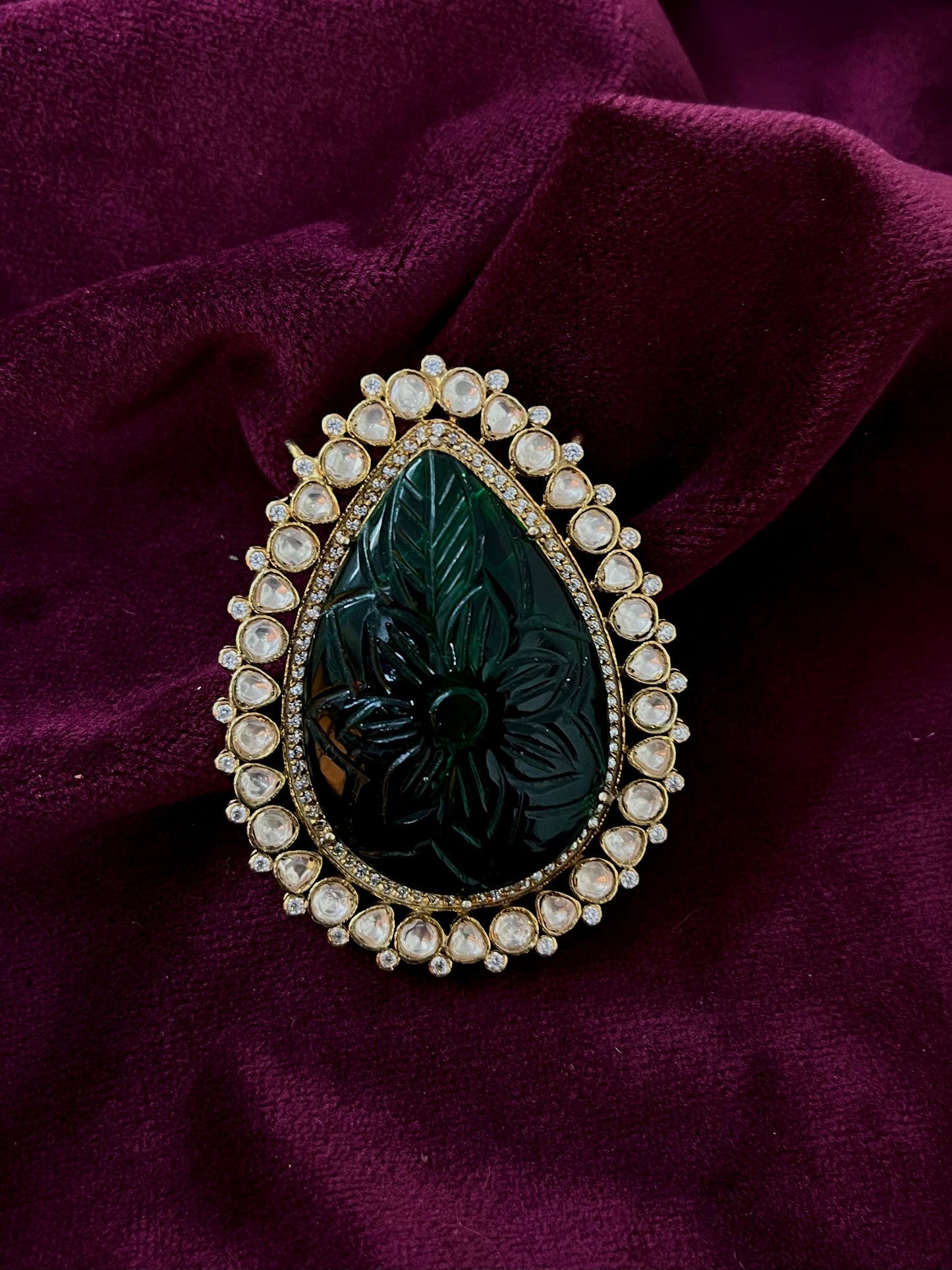 Silver 92.5 Moissanite Pendant