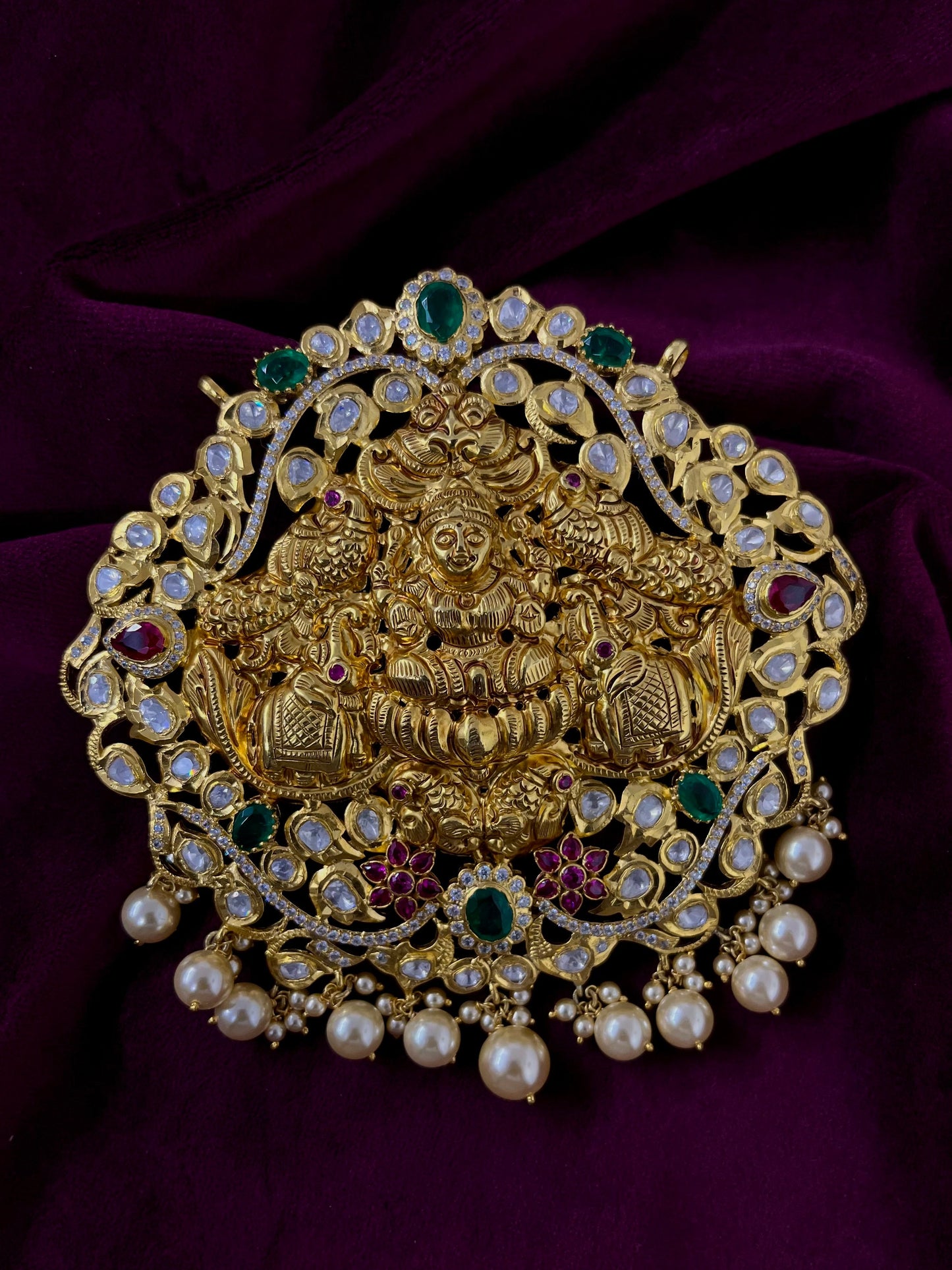 Silver 92.5 Moissanite Pendant