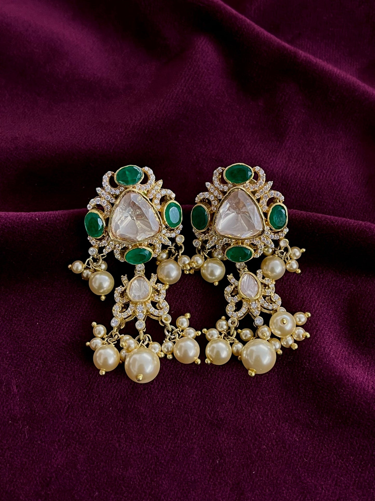 Silver 92.5 Moissanite Choker Set