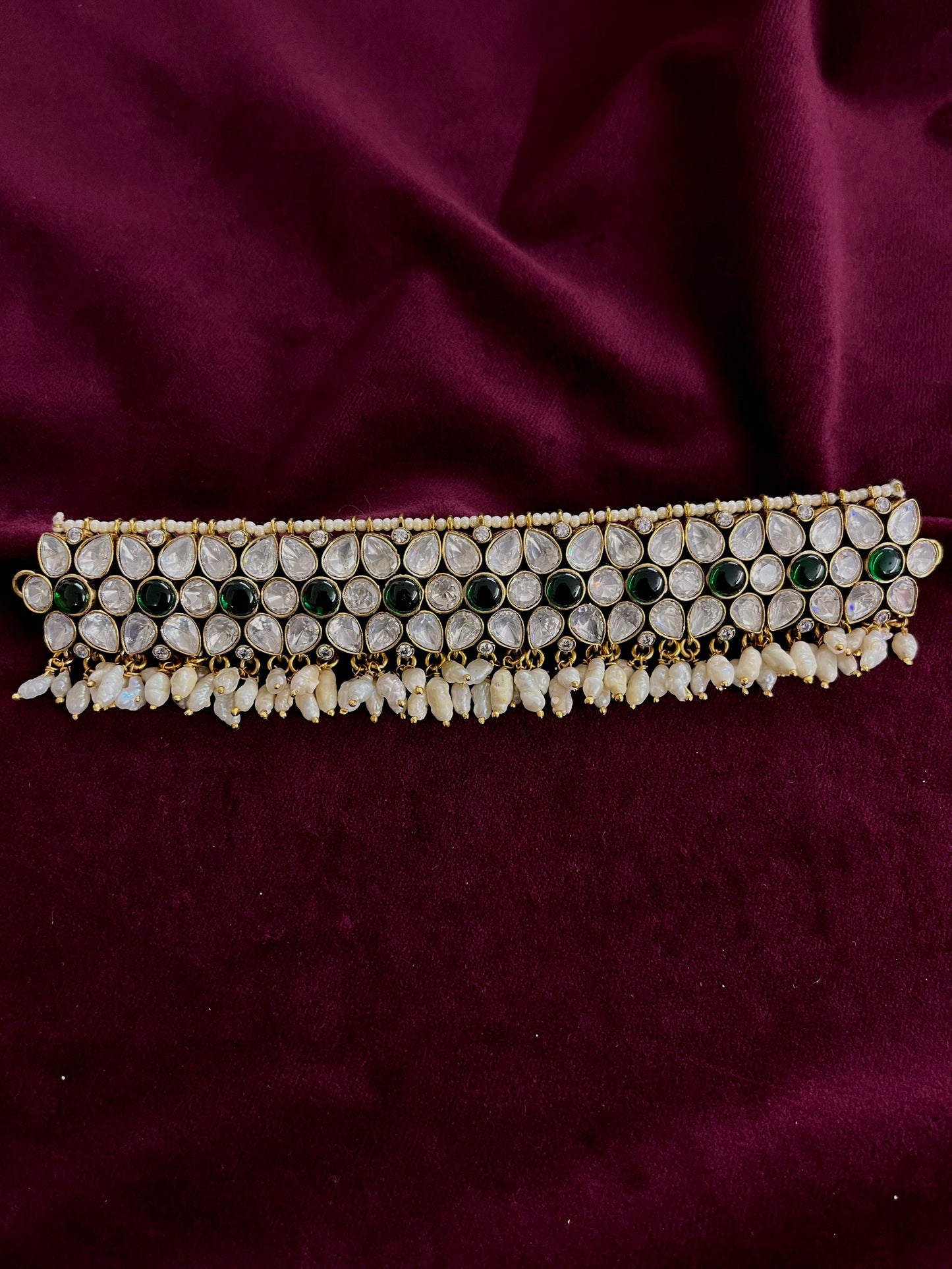 Silver 92.5 Moissanite Choker