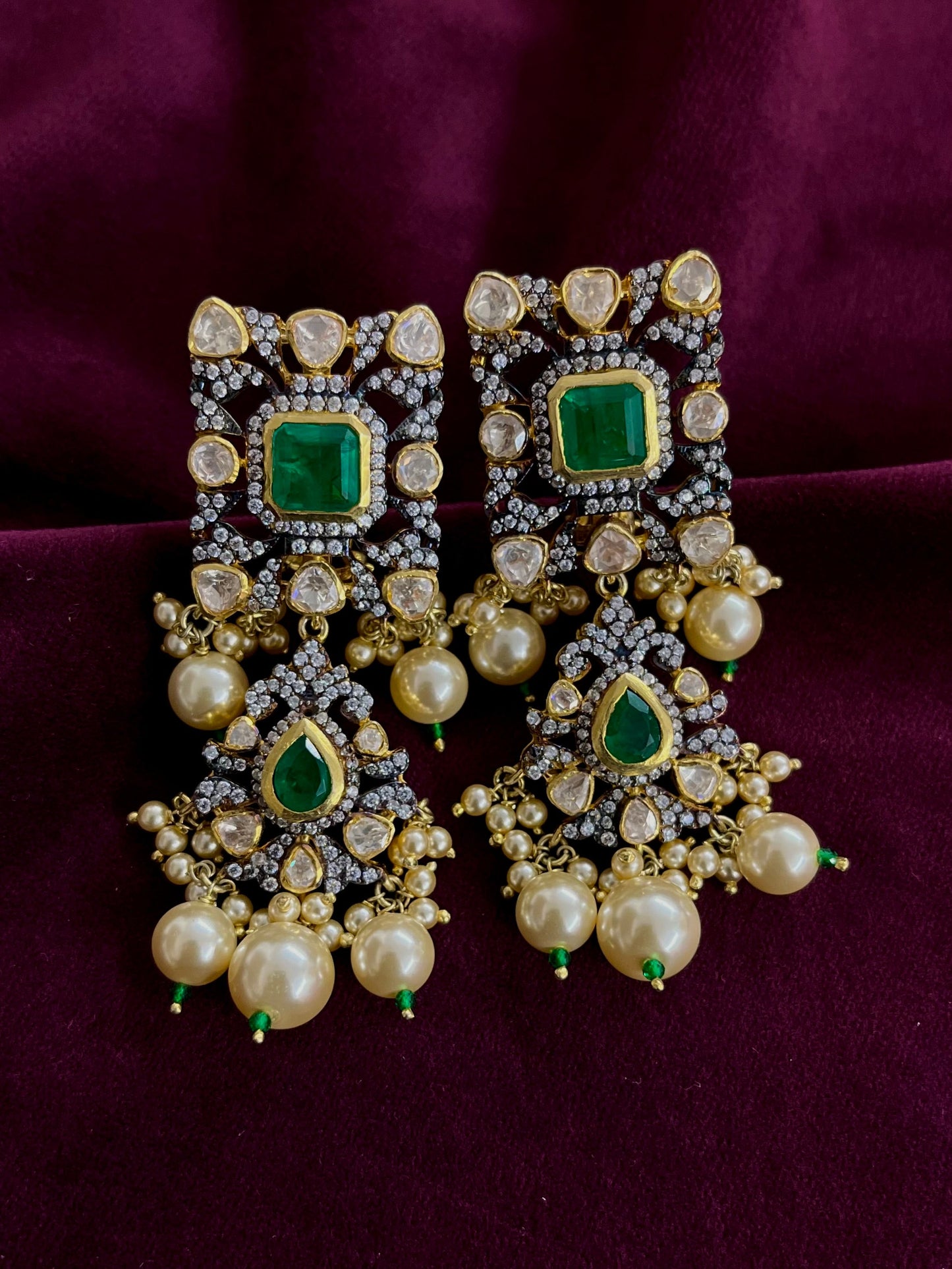 Silver 92.5 Moissanite Choker Set