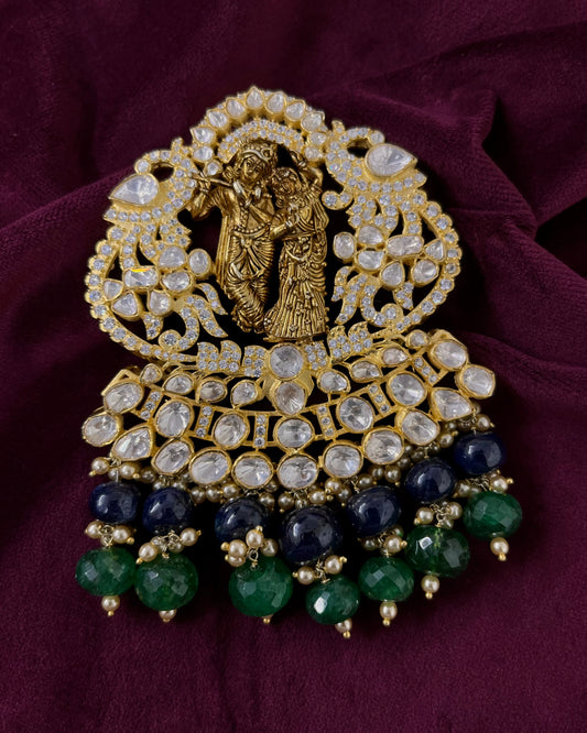 Silver Moissanite Pendant