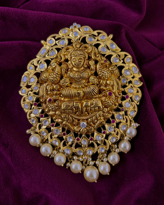 Silver Moissanite Pendant