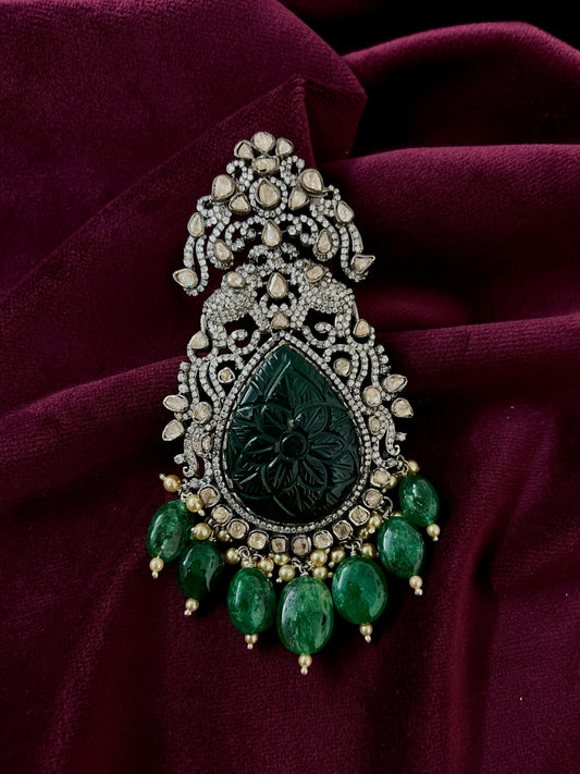 Silver 92.5 Moissanite Pendant