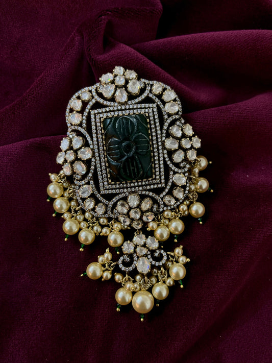 Silver 92.5 Moissanite Pendant