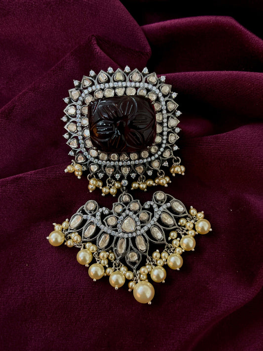 Silver 92.5 Moissanite Pendant