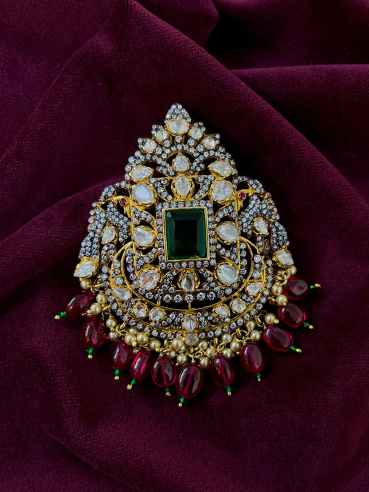 Silver 92.5 Moissanite Pendant