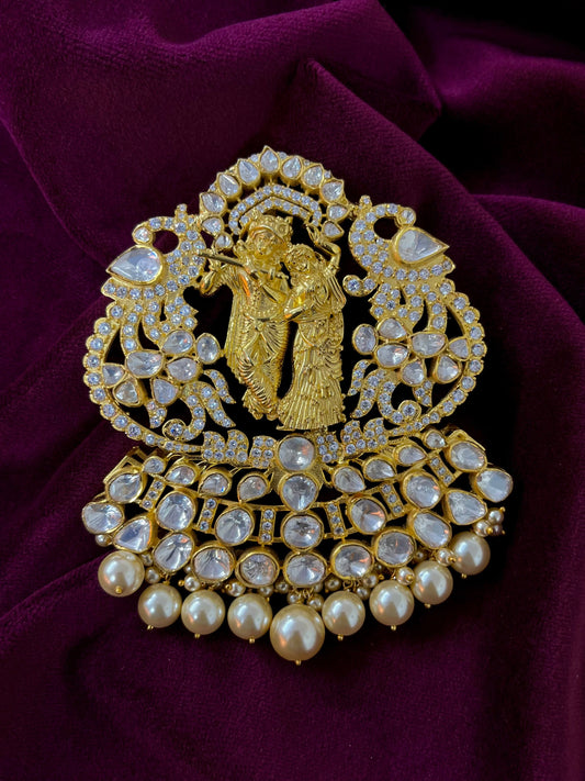 Silver 92.5 Moissanite Pendant