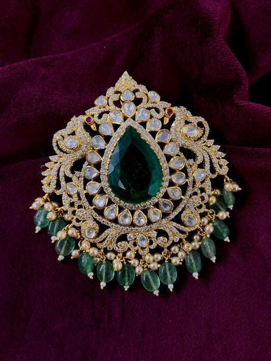 Silver 92.5 Moissanite Pendant