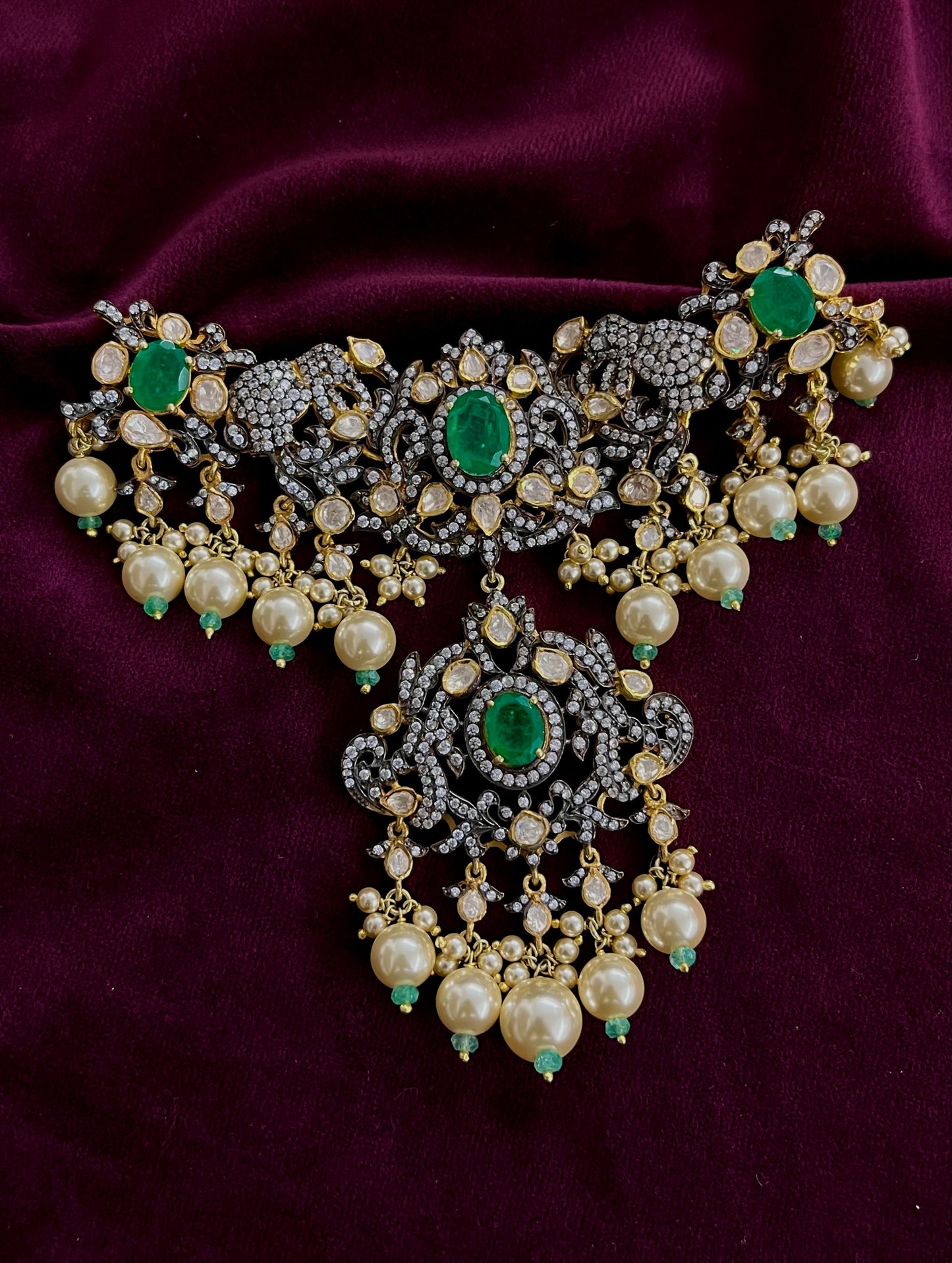 Silver 92.5 Moissanite Choker