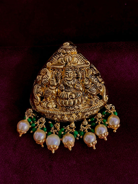 Silver 92.5 Nakshi Pendant