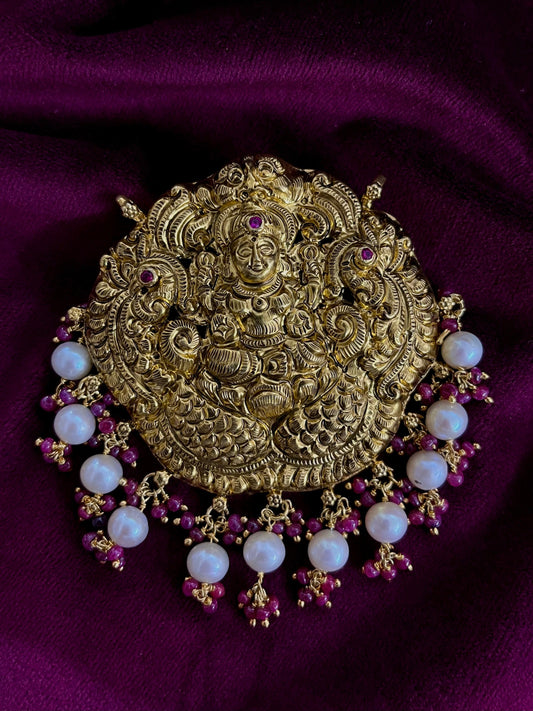 Silver 92.5 Nakshi Pendant