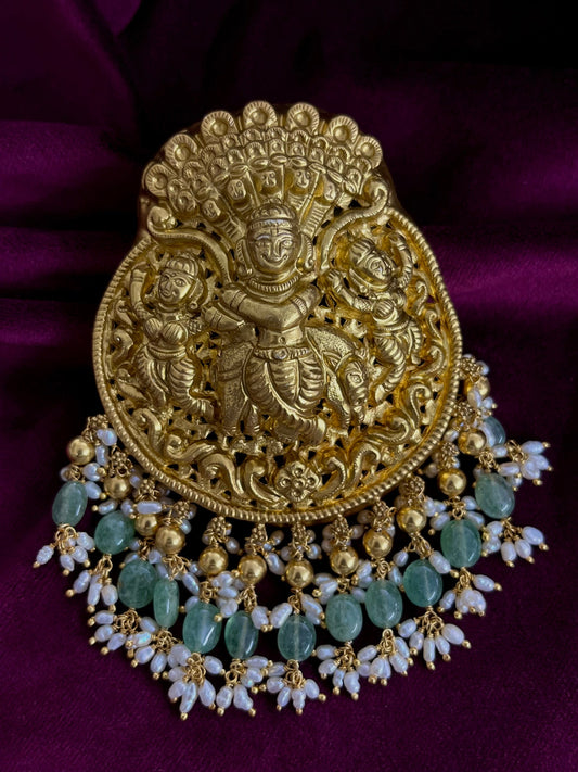 Silver 92.5 Nakshi Pendant