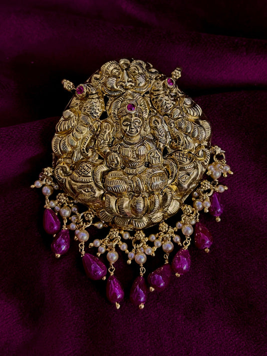 Silver 92.5 Nakshi Pendant