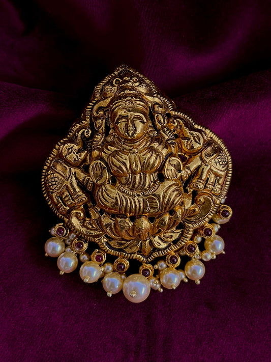 Silver 92.5 Nakshi Pendant